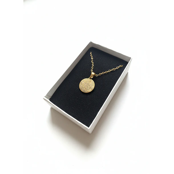 Collar Mapa Estelar Corazón Personalizado 3