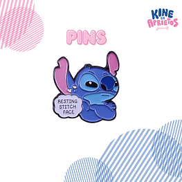 Pins Resting stitch face