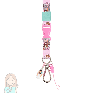 LANYARD CHARM CHUNKY LOVELY TEAM