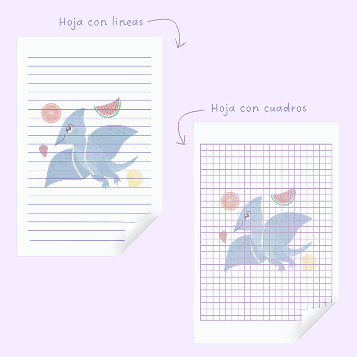 NOTEPAD DINO NUTRI 2