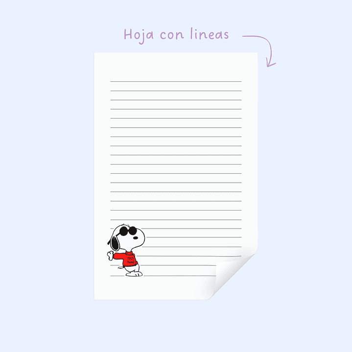 NOTEPAD SNOOPY 2