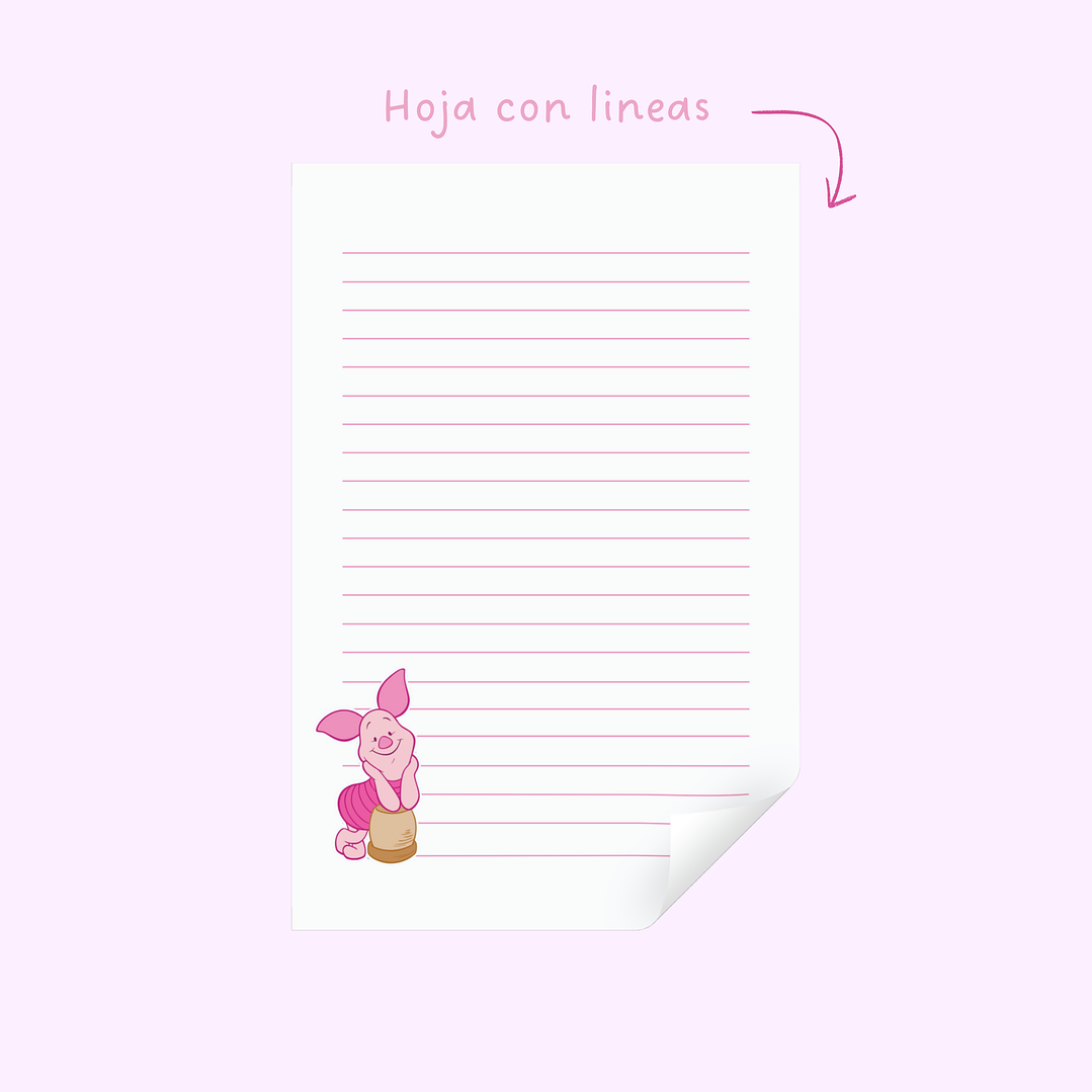 NOTEPAD PIGLET 2