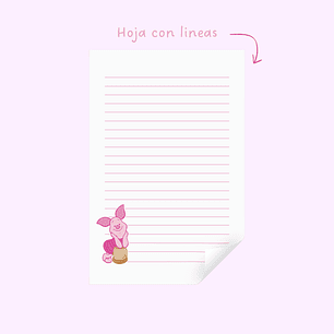 NOTEPAD PIGLET