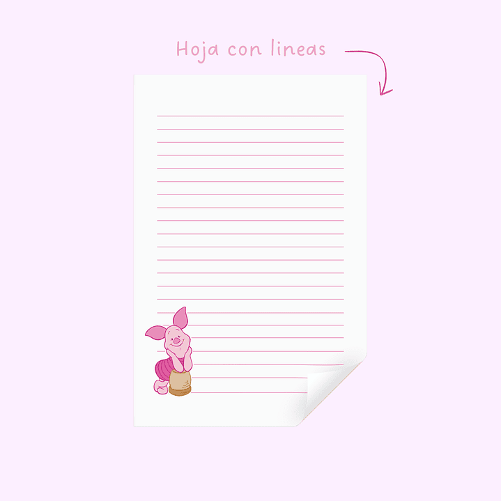 NOTEPAD PIGLET 2