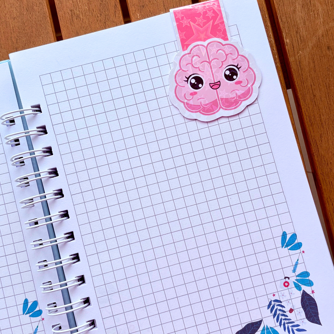 MARCAPAGINAS MAGNETICO CEREBRO CUTE 1