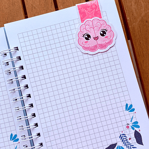 MARCAPAGINAS MAGNETICO CEREBRO CUTE