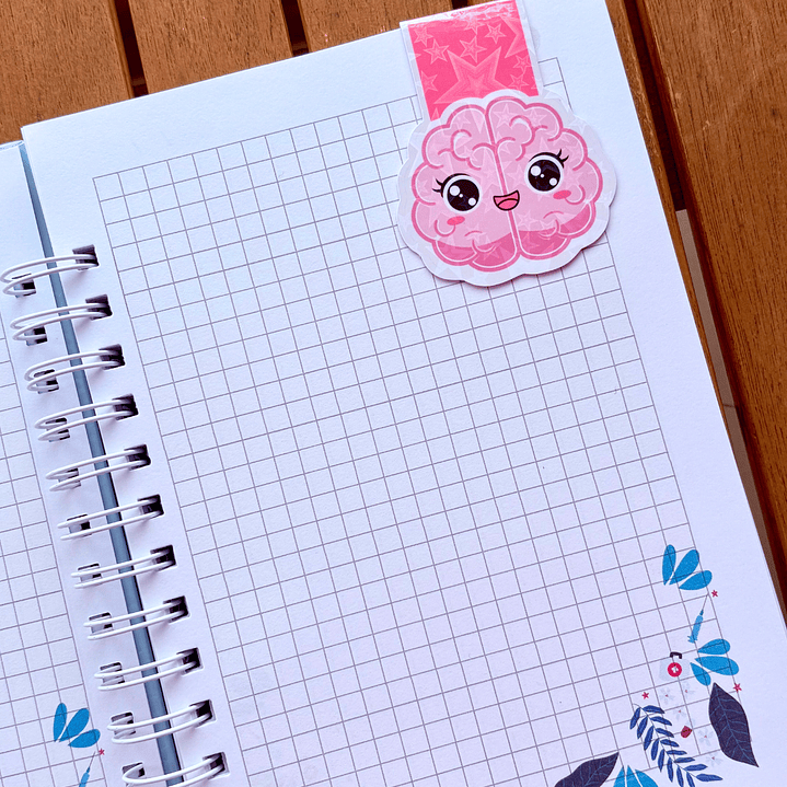 MARCAPAGINAS MAGNETICO CEREBRO CUTE 1