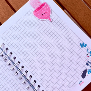 MARCAPAGINAS MAGNETICO COPITA MENSTRUAL