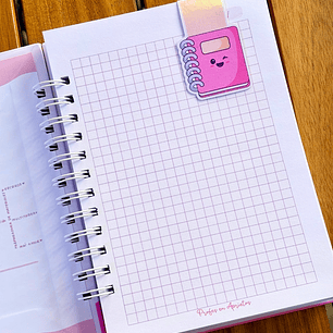 MARCAPAGINAS MAGNETICO CUADERNO PINK