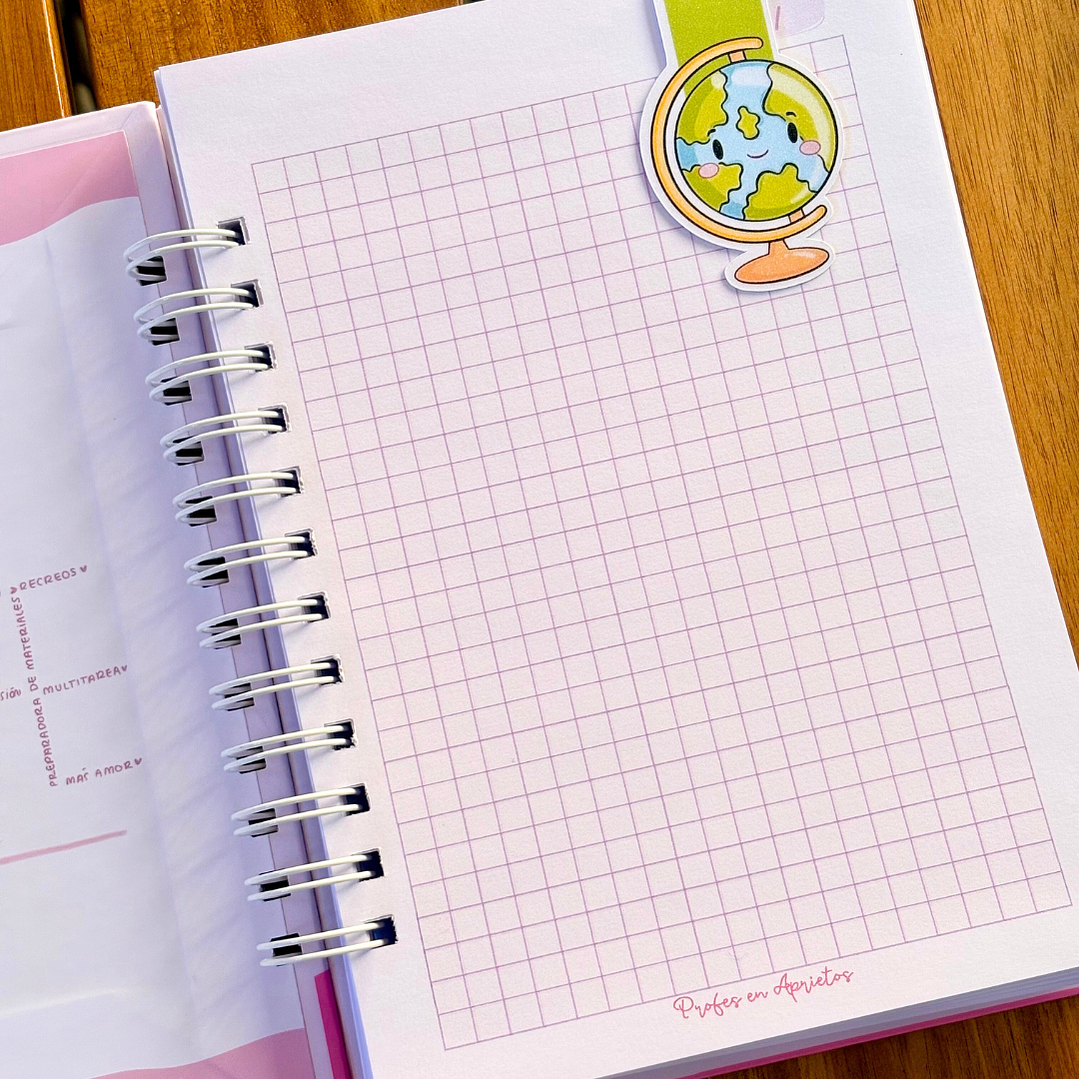 MARCAPAGINAS MAGNETICO GLOBO TERRÁQUEO 1