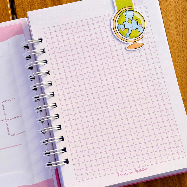 MARCAPAGINAS MAGNETICO GLOBO TERRÁQUEO 1