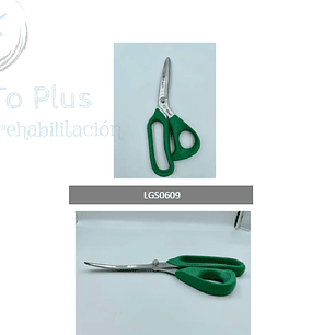 TIJERA CURVAS CON MANGOS ERGONOMICOS