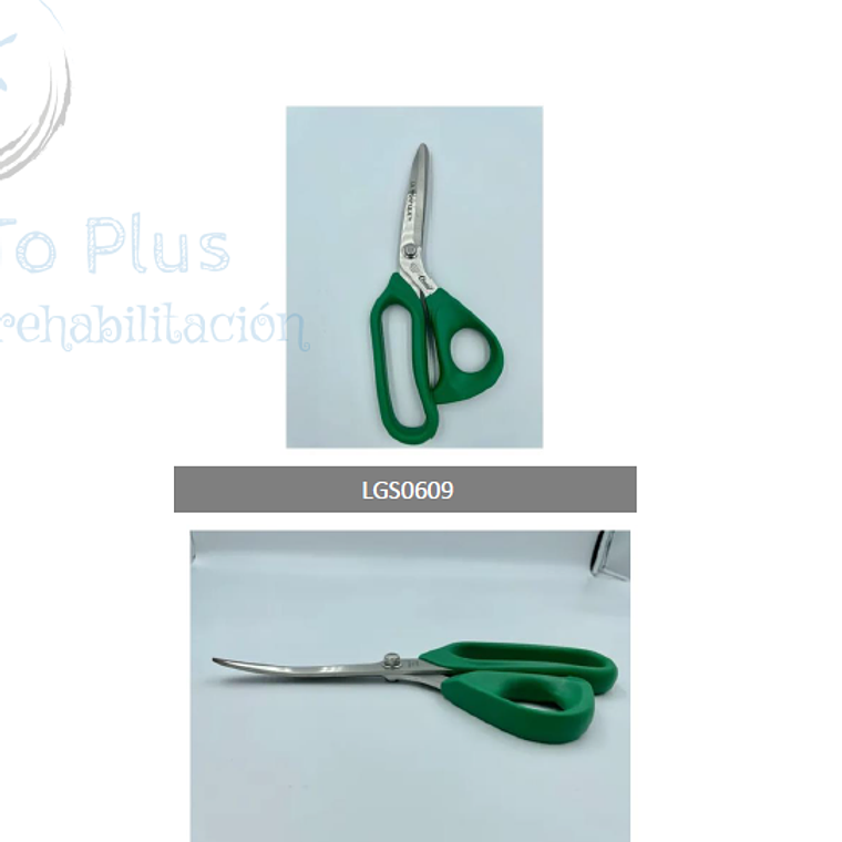 TIJERA CURVAS CON MANGOS ERGONOMICOS 1