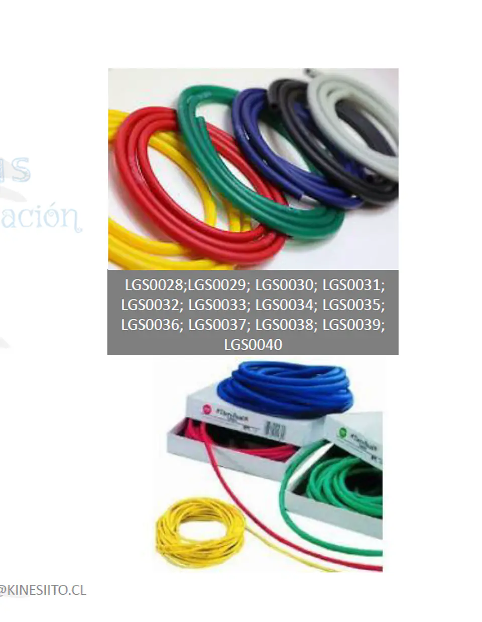 TUBO ELÁSTICO THERABAND 7.6 mts 1