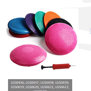 DISCOS DE BALANCE CON PUNTAS 