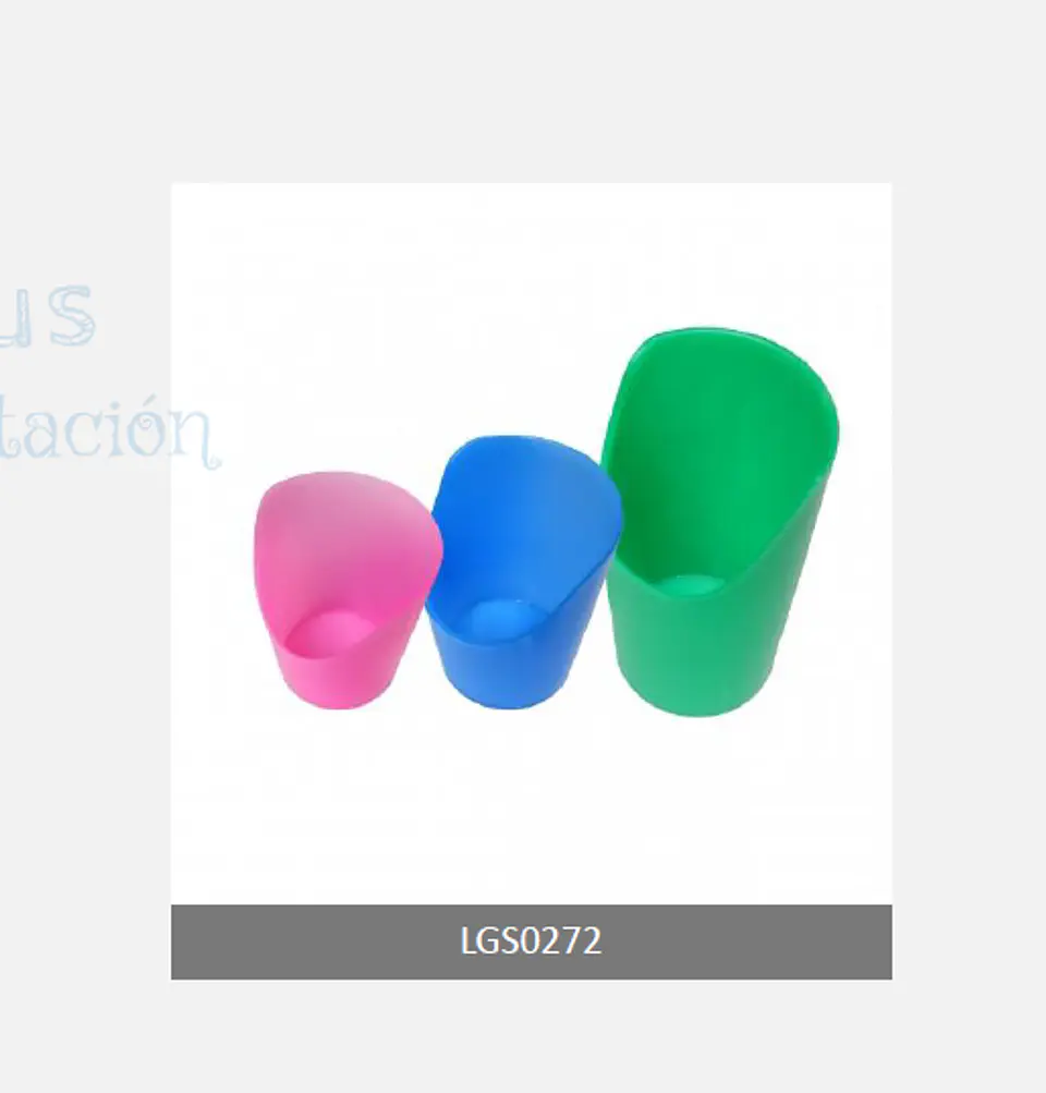 SET VASOS CON ESCOTADURA 1