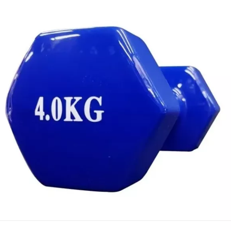 Mancuerna Hexagonal De Vinilo Par (1 a 5 kg) 3