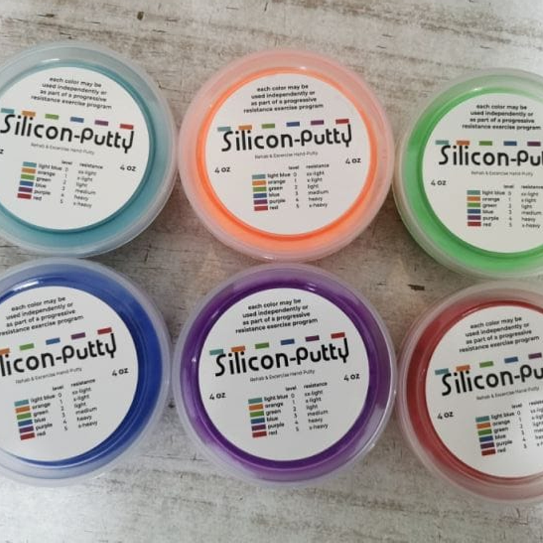 KIT 6 UNIDADES MASAS TERAPEUTICAS SILICON-PUTTY 1