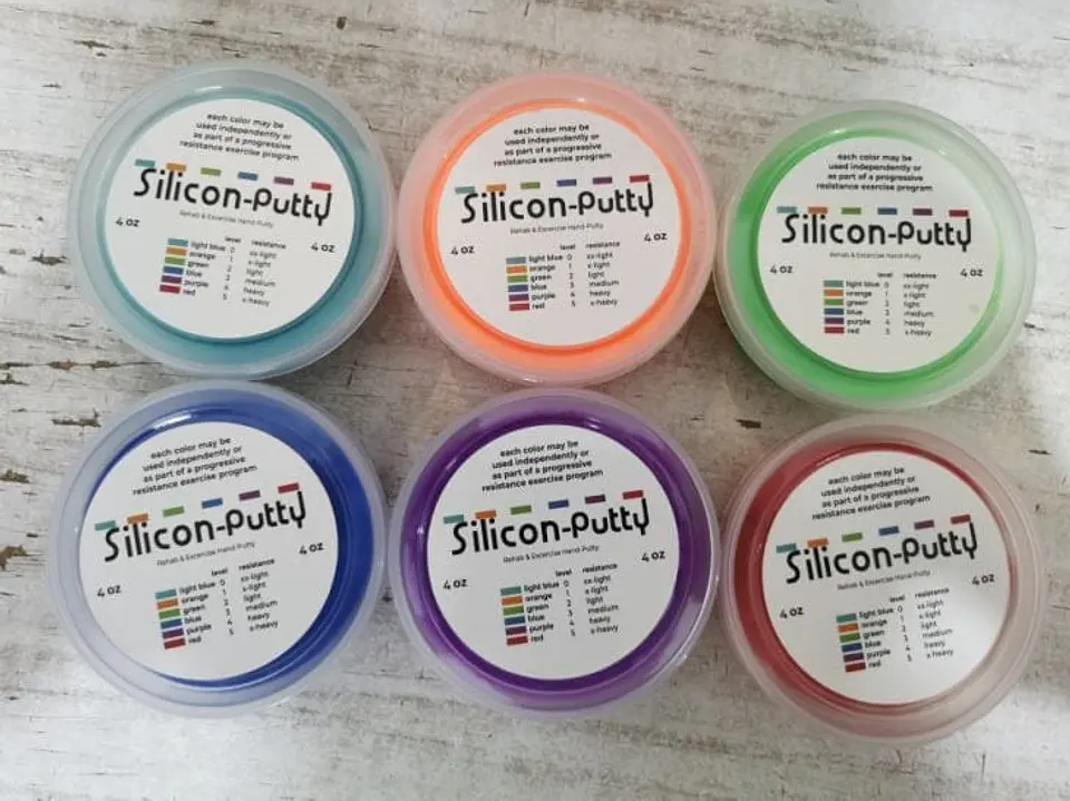 KIT 6 UNIDADES MASAS TERAPEUTICAS SILICON-PUTTY 1