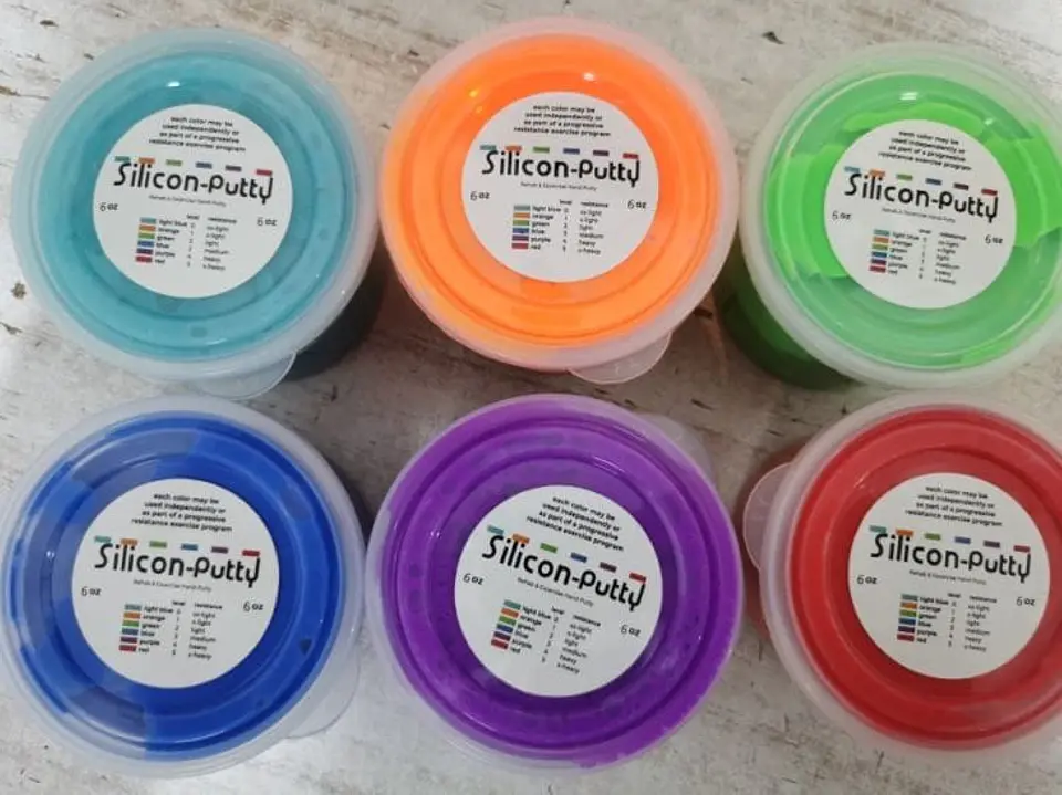 KIT 6 UNIDADES MASAS TERAPEUTICAS SILICON-PUTTY 2