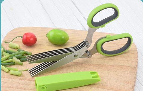 TIJERAS MULTIFUNCIONAL PARA COCINA 5 HOJAS