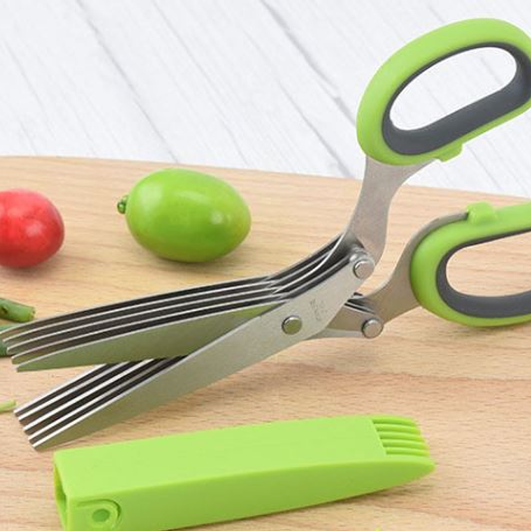 TIJERAS MULTIFUNCIONAL PARA COCINA 5 HOJAS 1