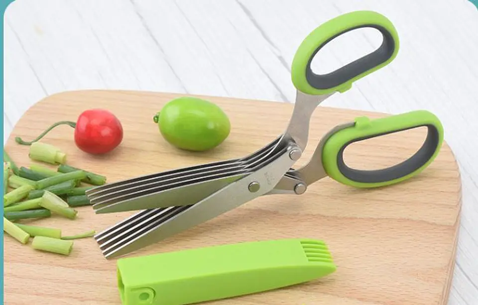 TIJERAS MULTIFUNCIONAL PARA COCINA 5 HOJAS 1