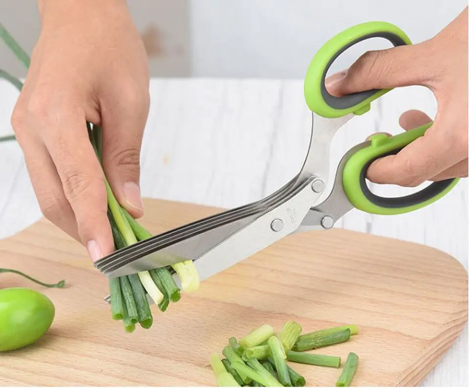 TIJERAS MULTIFUNCIONAL PARA COCINA 5 HOJAS 2