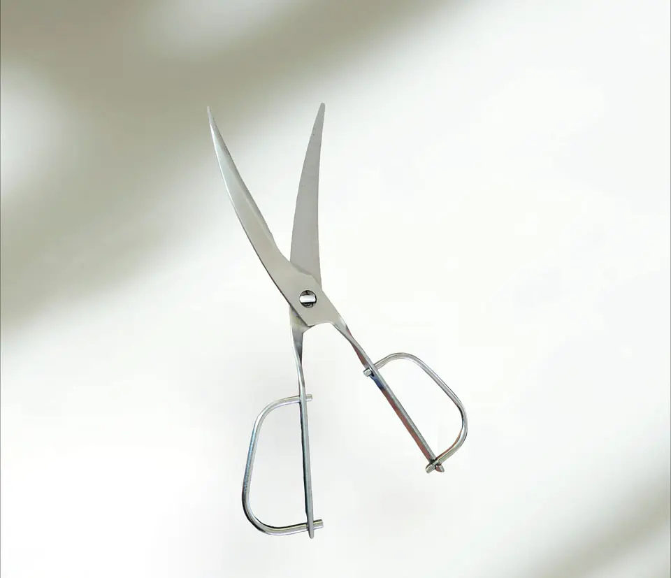 TIJERAS CURVATURA ASCENDENTE PARA COSTURA Y TELAS 1