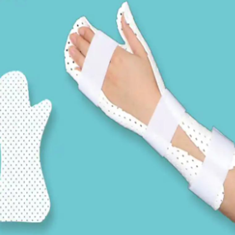 PALMETA DE REPOSO PULGAR SEPARADO (TIPO SIMPLE) TERMOPLÁSTICO PRECORTADO LISTO PARA MOLDEAR 2