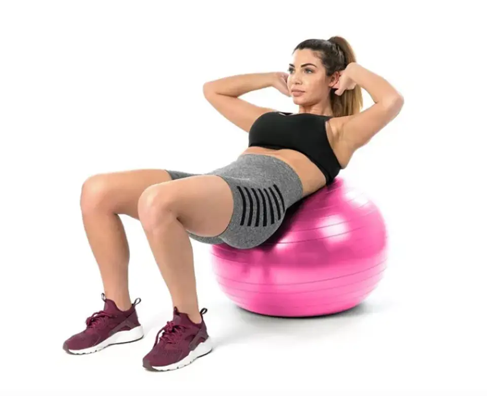BALÓN DE EJERCICIO (YOGA) 55CM *INCLUYE BOMBIN 2