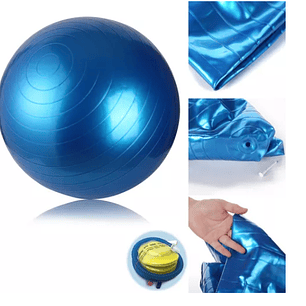 BALÓN DE EJERCICIO (YOGA) 85CM *INCLUYE BOMBIN