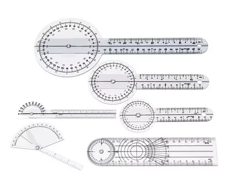 SET GONIOMETROS 6 PIEZAS
