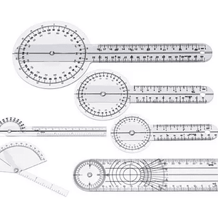 SET GONIOMETROS 6 PIEZAS