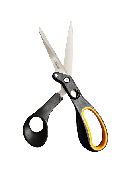 TIJERAS PARA TELAS COMPRESIVAS FISKARS AMPLIFY DENTADAS