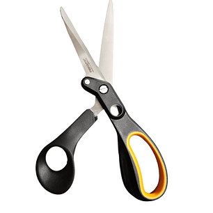 TIJERAS PARA TELAS COMPRESIVAS FISKARS AMPLIFY DENTADAS