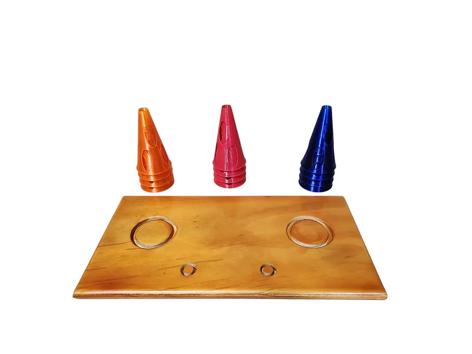 12 Conos apilables + Base 3