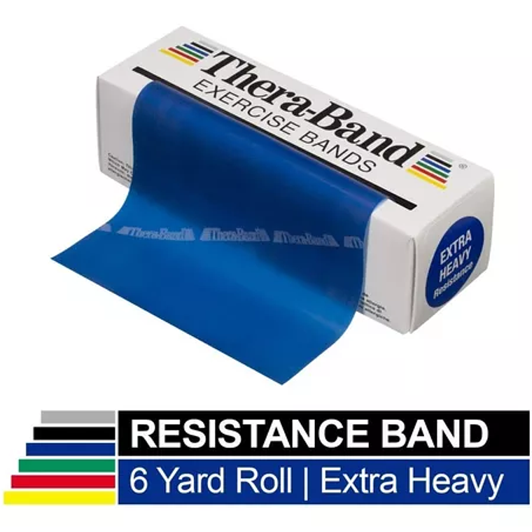 BANDA ELÁSTICA CONTINUA THERABAND 5,5mts 5