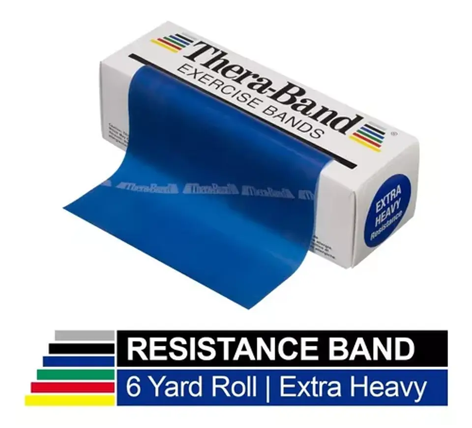 BANDA ELÁSTICA CONTINUA THERABAND 5,5mts 5