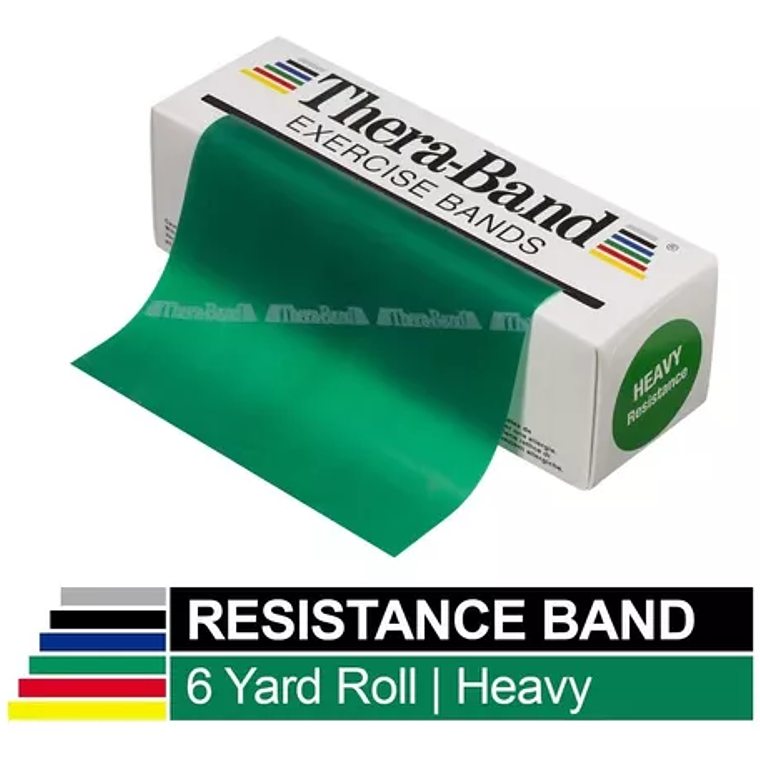 BANDA ELÁSTICA CONTINUA THERABAND 5,5mts 6