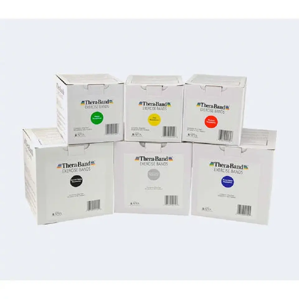 BANDA ELÁSTICA CONTINUA LIBRE DE LÁTEX THERABAND 45,7m 1