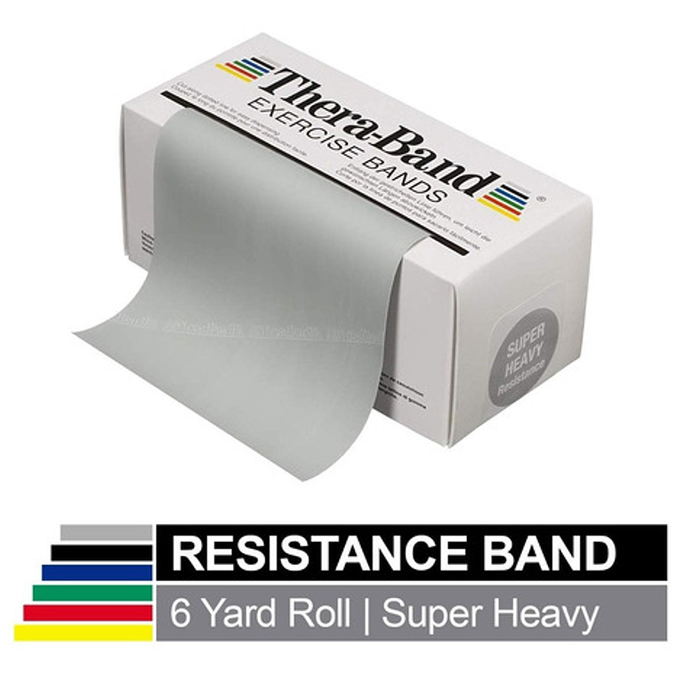 BANDA ELÁSTICA CONTINUA LIBRE DE LÁTEX THERABAND 45,7m 2