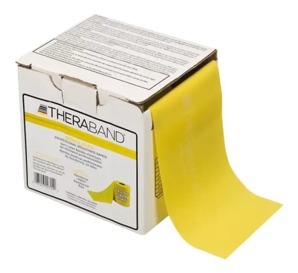 BANDA ELÁSTICA CONTINUA LIBRE DE LÁTEX THERABAND 45,7m 8