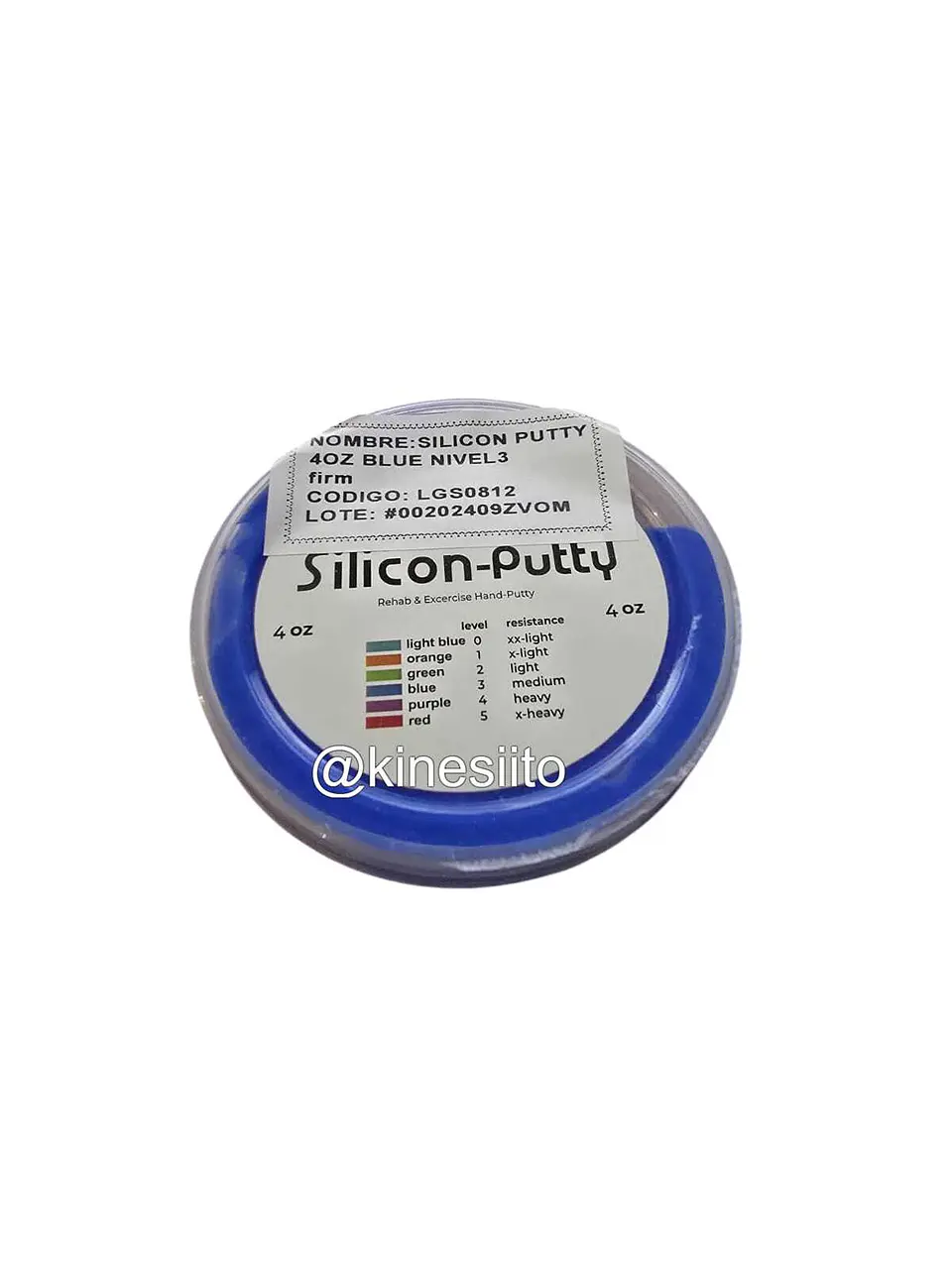 MASAS TERAPEUTICAS SILICON-PUTTY 4OZ (UNIDAD) 3