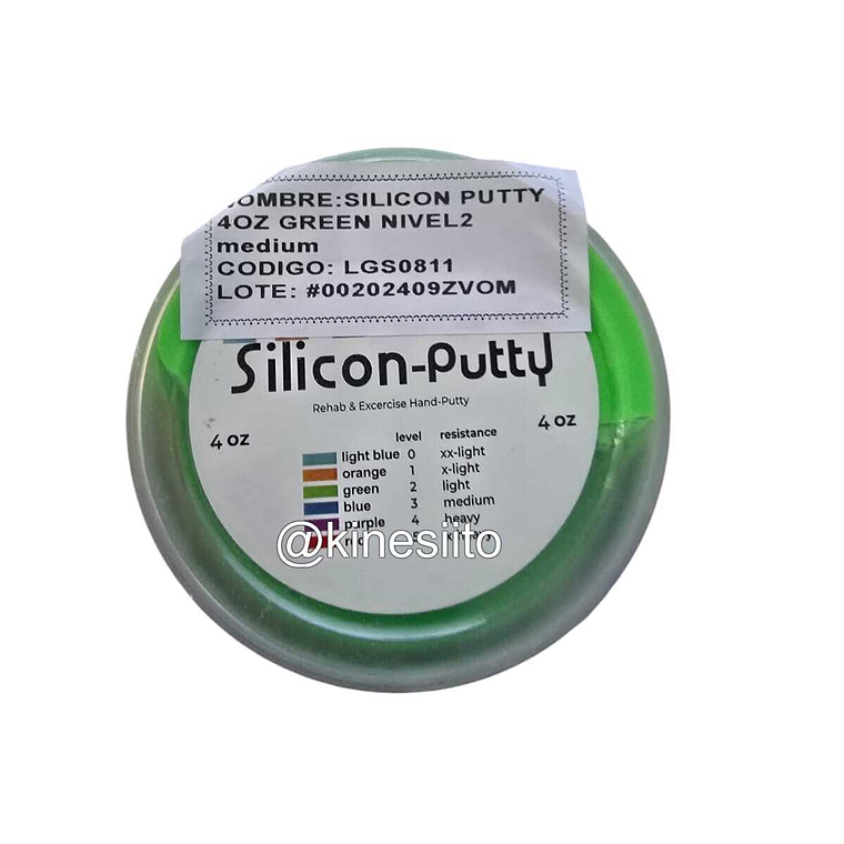 MASAS TERAPEUTICAS SILICON-PUTTY 4OZ (UNIDAD) 4