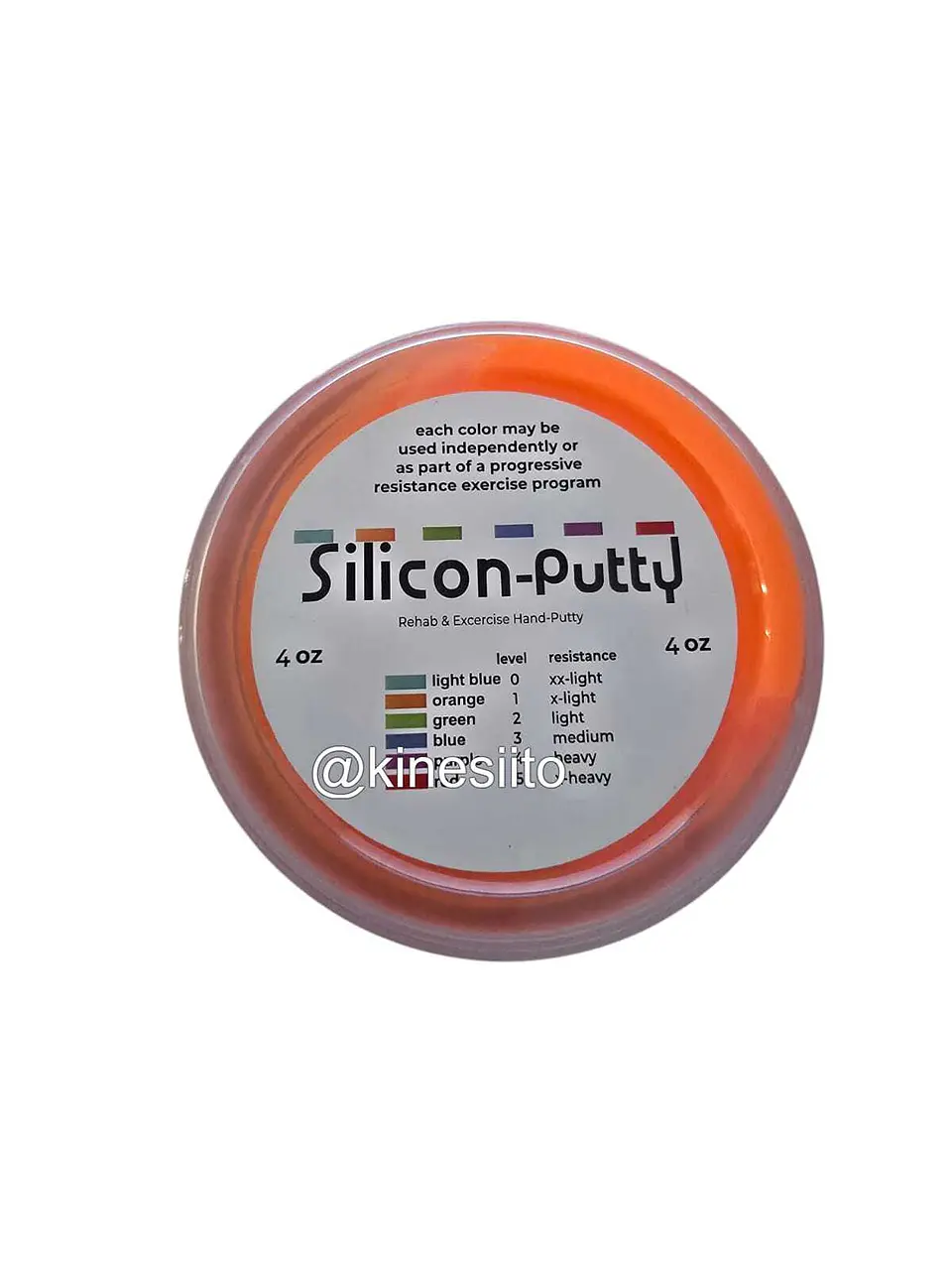 MASAS TERAPEUTICAS SILICON-PUTTY 4OZ (UNIDAD) 5