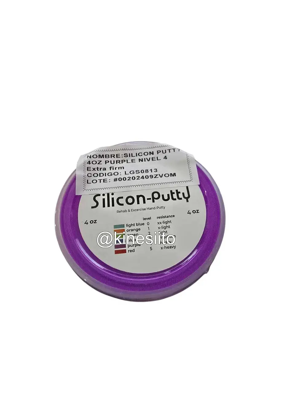 MASAS TERAPEUTICAS SILICON-PUTTY 4OZ (UNIDAD) 6