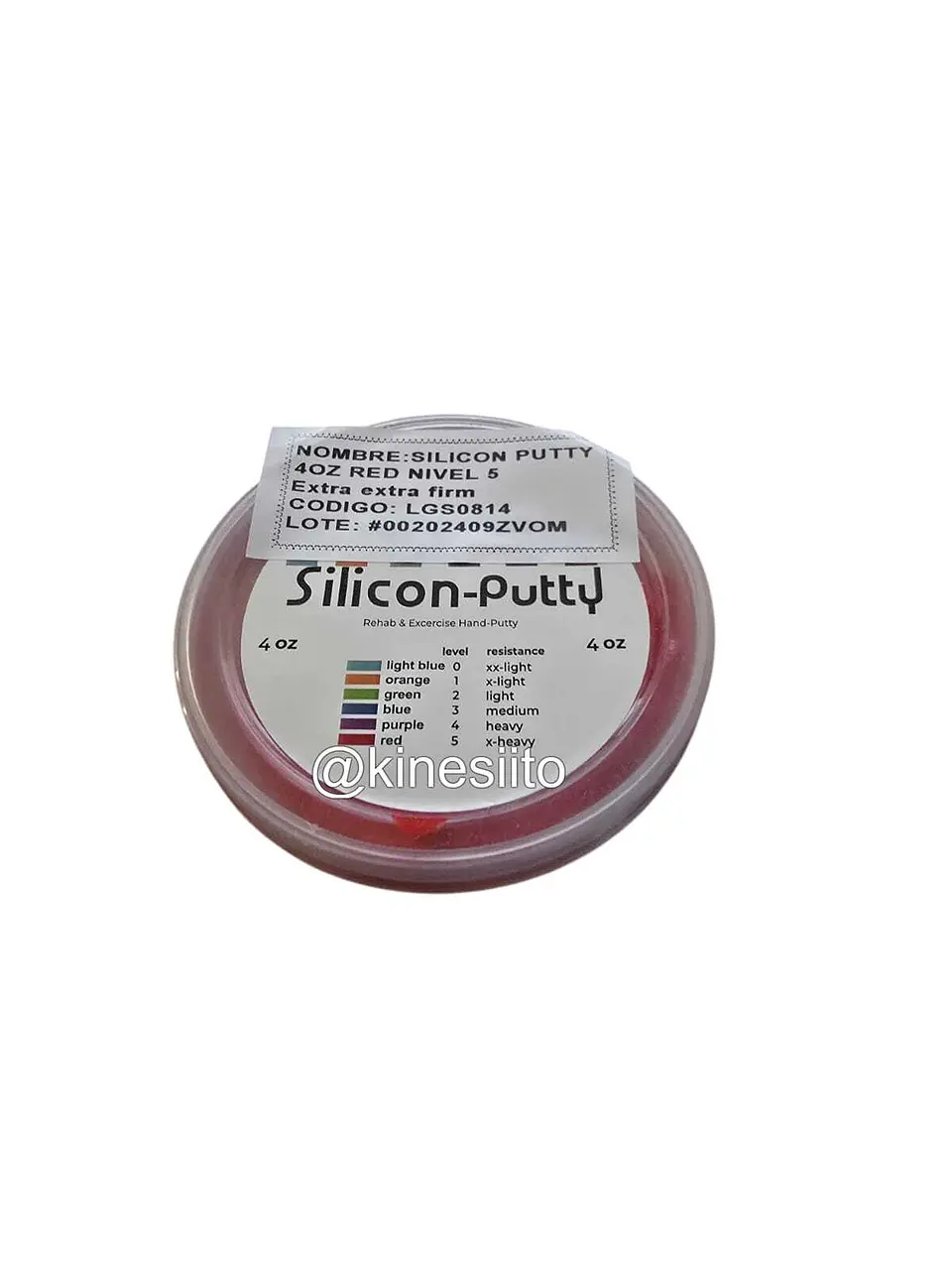MASAS TERAPEUTICAS SILICON-PUTTY 4OZ (UNIDAD) 7