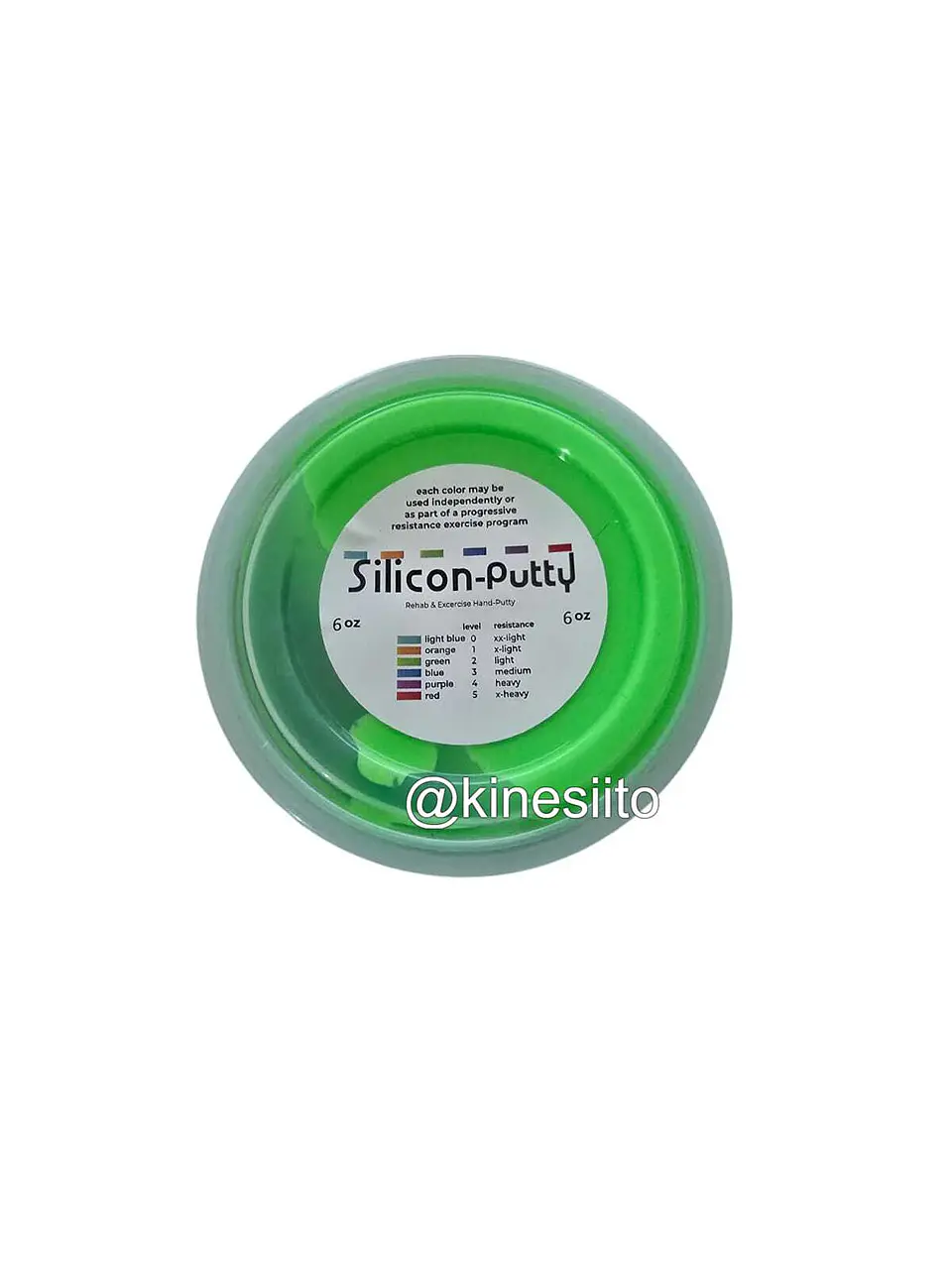 MASAS TERAPEUTICAS SILICON-PUTTY 6OZ (UNIDAD) 4