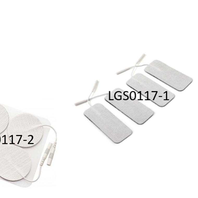 KIT ELECTRODOS PARA TENS 4 UN 1